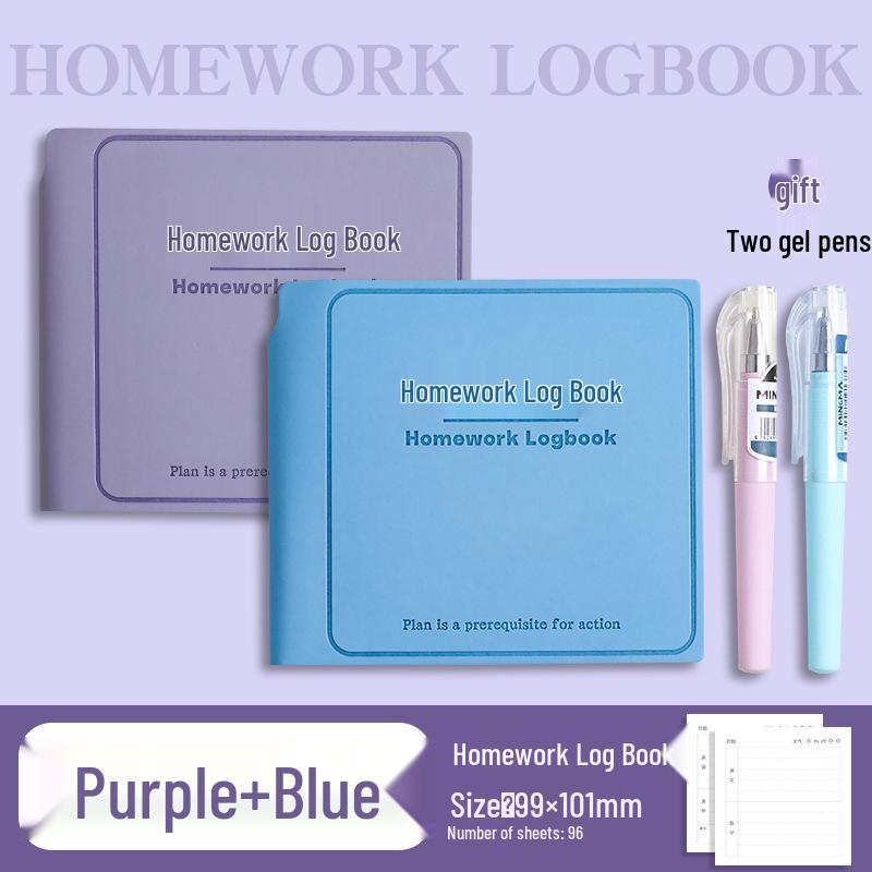 Grade 1 Mini Homework Pocket Notebook for Primary Students