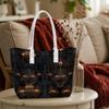 Vintage Gothic Pattern Tote Bag Casual Shoulder Bag for Daily Shopping