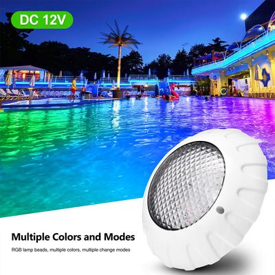 38W Waterproof Wall Mounted Lamp Wireless Remote Control Landscape LED Underwater Lights Romantic RGB Symphony Pool Lights