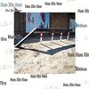 Huoxin 400m Obstacle Course Training Equipment