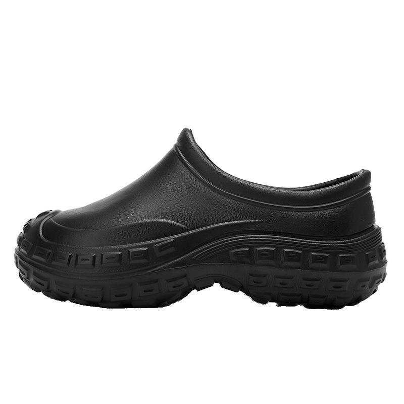 [Direct Batch] Chef Anti-skid Work Shoes Hotel Catering Special Non-skid Deodorant Lightweight Wear-resistant Kitchen Shoes
