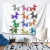 Balloon Dogs Tapestry Decor Art Aesthetic Tapestries for Living Room Bedroom Home Wall Cloth Wall Hanging