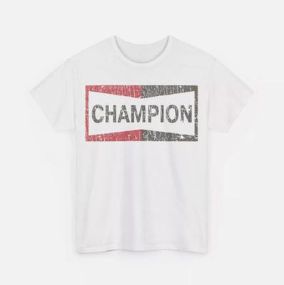 Tricou Unisex Nostalgic Champion 1965 Spark Plug Company