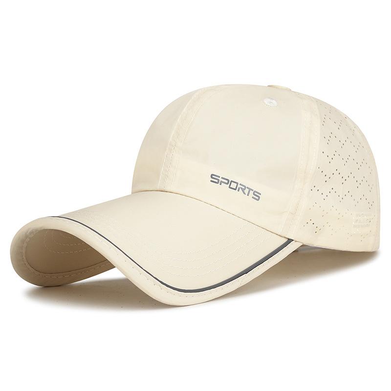 Spring Summer Thin Baseball Cap Men Women Sunshade Sunscreen Cap Outdoor Travel Breathable Mesh Quick-Drying Cap