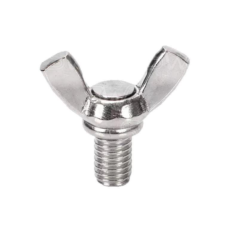 Galvanized Butterfly Wing Screws & Bolts M4-M8