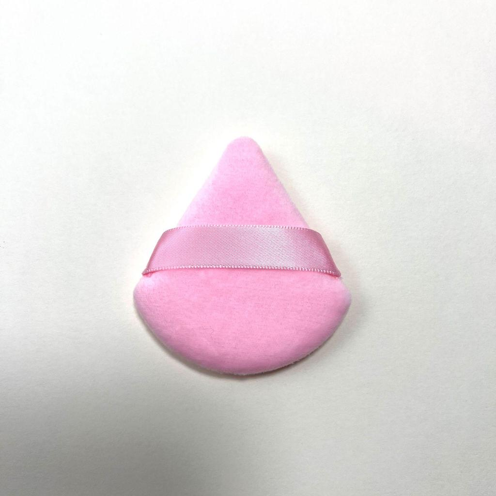 Triangular Super Soft Setting Powder Puff Flocked Sponge
