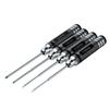 4 pcs 1.5 2.0 2.5 3.0mm Hex Screwdriver Color Titanium Alloy Steel Hexagon Screwdriver Set Allen Driver For RC Helicopter Car