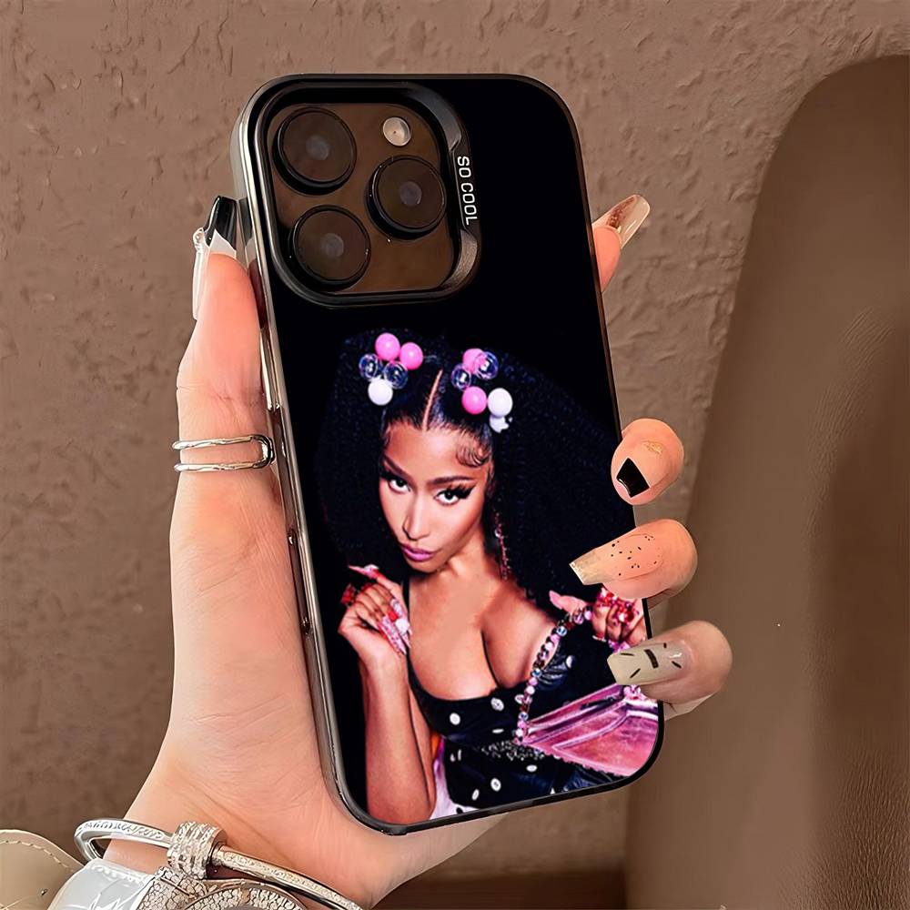 Nicki Minaj Rapper Phone Case For IPhone 16 15 14 13 12 11 Pro Max 17 Plus Colorful Cover