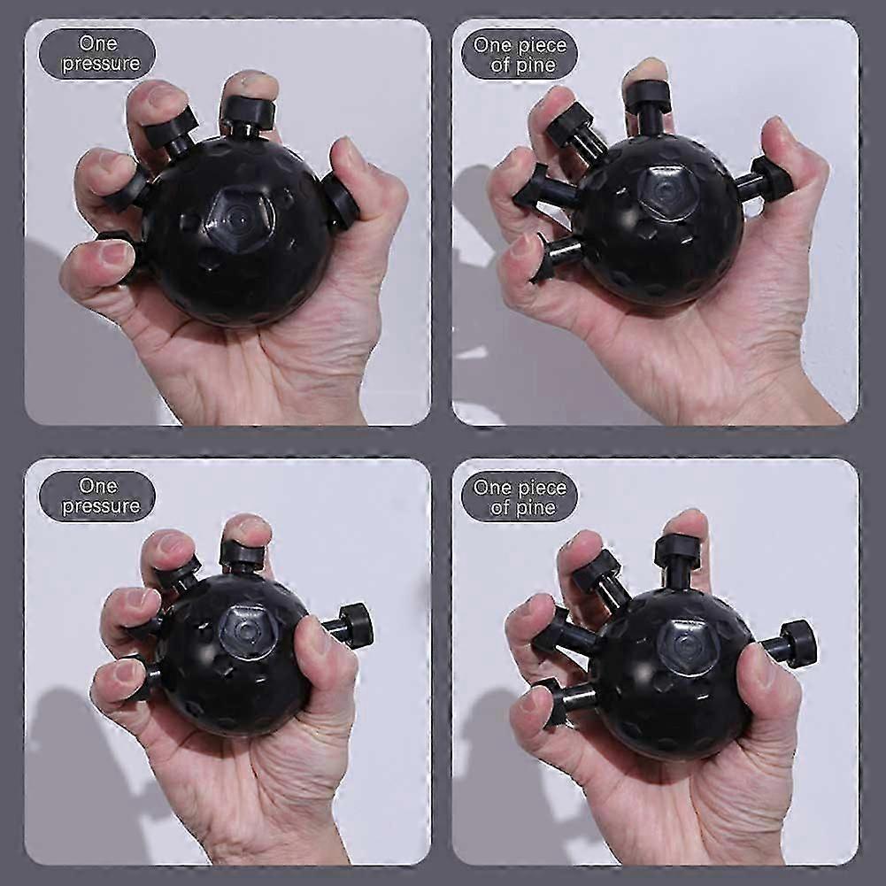 Finger Exerciser Trainer 20-45KG Hand Grip Strengthener Adjustable Power Training Ball Hand Strength Exercise