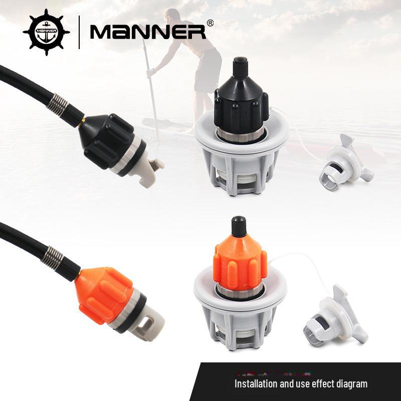 Adaptor Valvă Aer Gonflabilă SUP Paddle Board - Surfboard, Caiac, Canotă Cap Conversie Duză