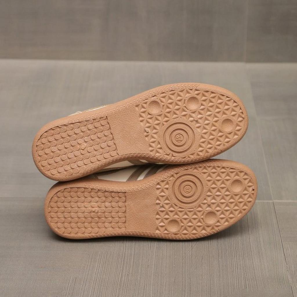 Women's Plus Size Sneakers Retro Color Blocked Flat Sole Shoes for Women