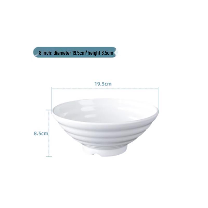 Niankui Imitation Porcelain PP Noodle Bowl