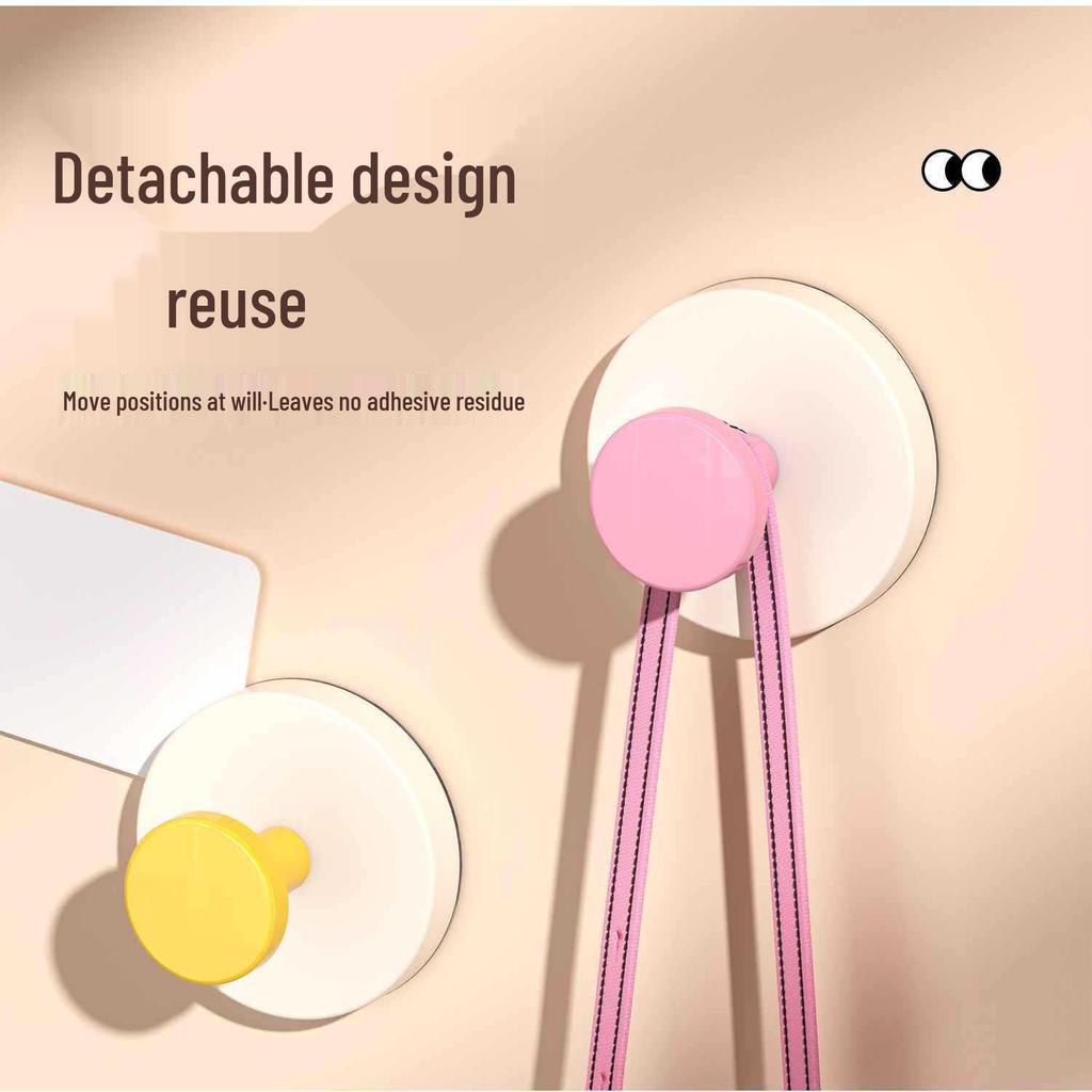 Dopamine No-Drill Suction Cup Hook – Strong Load-Bearing Adhesive for Bathroom and Shower.