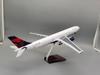 Room Decor 1:135 Scale 47CM 330 A330 Model AIR DELTA Airlines Airway W Base Wheel Lights Resin Plastic Assembly Aircraft Plane