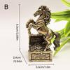 Metallpferd-Statuen Skulpturen Dekorative Tierfiguren Tischdekoration Symbole Reichtum Karriere Heimdekorationen