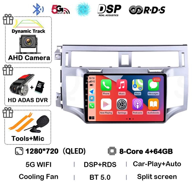 Android 14 Carplay Auto For Toyota Avalon 3 2005 2006 2007 2008 2009 2010 Car Radio Multimedia Player Stereo GPS WIFI Head Unit