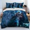 World of Warcraft,WOW ,Game Gamer Comforter Bedding Set,Duvet Cover Bed Set Quilt Cover Pillowcase,king Queen Size Bedding Set