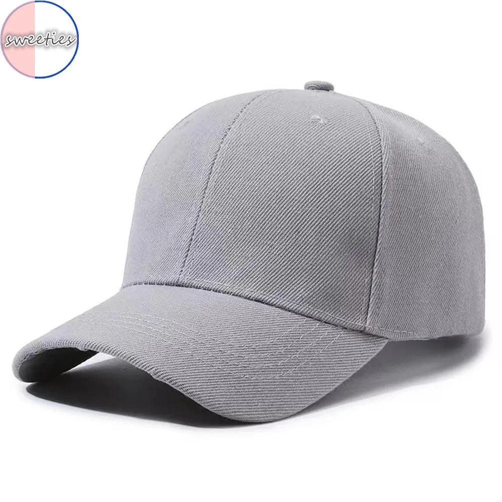 unisex outdoor Solid color sport Baseball Hat Men's woman's wide brim Duck Tongue Hat Sunshade Hat