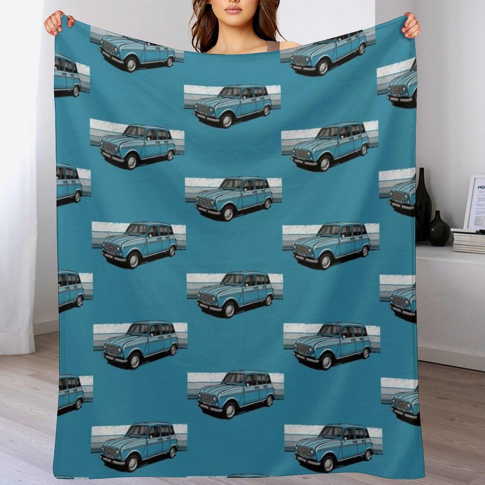 The classic French utility vehicle as practical as it is chic and brilliant Throw Blanket Elderly warm blanket 102x76cm(40x30in)