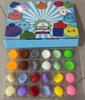 Chiristmas Dumpling Squishy  Advent Calendar Slow Rising Stress Relief Sensory Fidget Countdown Calendar Gift Party Favors