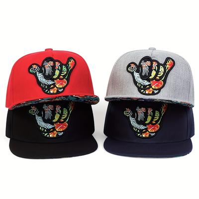 Fashion Hip Hop Baseball Cap Personality Finger Embroidery Trucker Caps Cotton Snapback Hat Outdoor Sun Hats Sports Leisure Caps