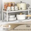 Adjustable Carbon Steel Kitchen Shelf Organizer