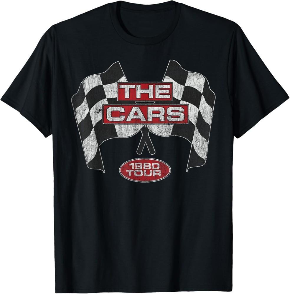 The Cars  1980 Tour Flags TShirt Unisex T-Shirt XXXXL
