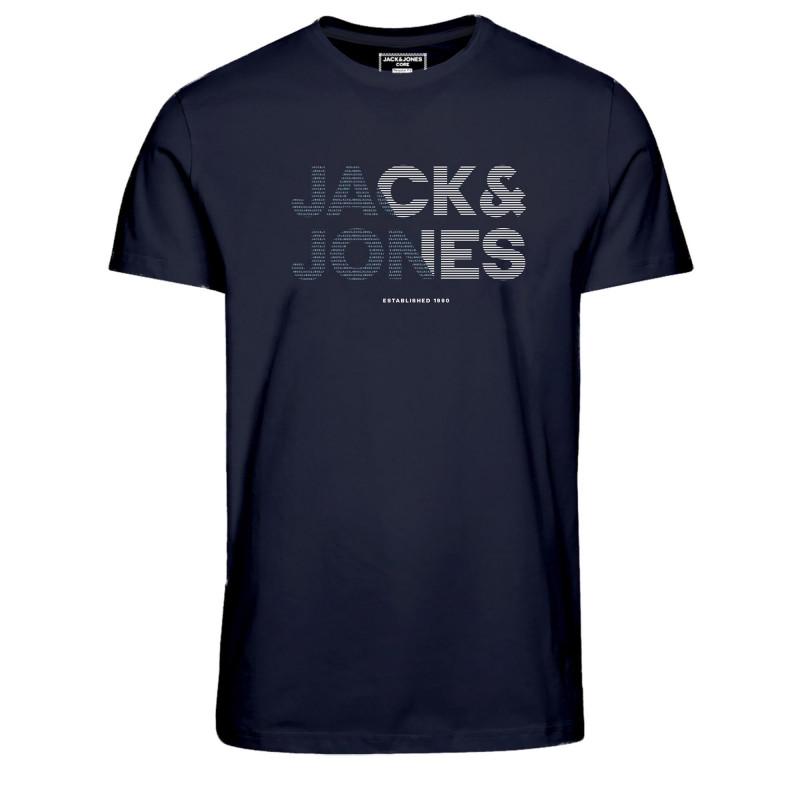 

Мужская футболка с короткими рукавами из 1000% хлопка с логотипом JACK & JONES
