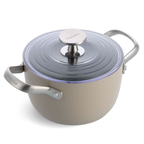 GREENPAN Multi-Food Cooker, 16.5cm, Taupe, with a Ceramic Coating Made from Sand-derived Minerals, Free of Harmful Substances. Can Be Used As a Rice C
