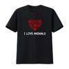 I Love Animals T Shirt Are Friends Too Vintage Washed Soft Versatile Slightly Top For Everyday Wear Comfortable Stretched