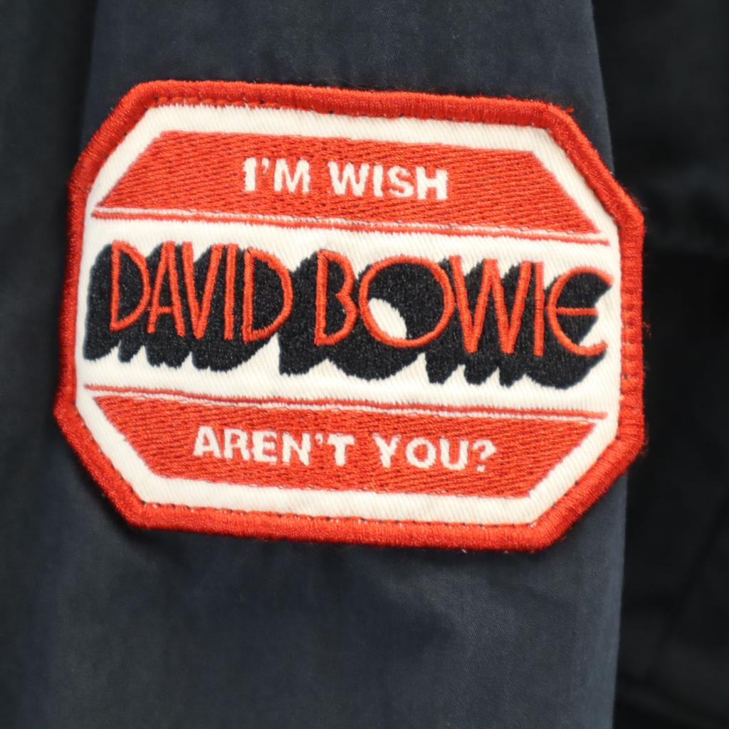 HYSTERIC 23ss DAVID BOWIE Made In Japan Fatigue Jacket L Navy 02231AB13 Men's Used