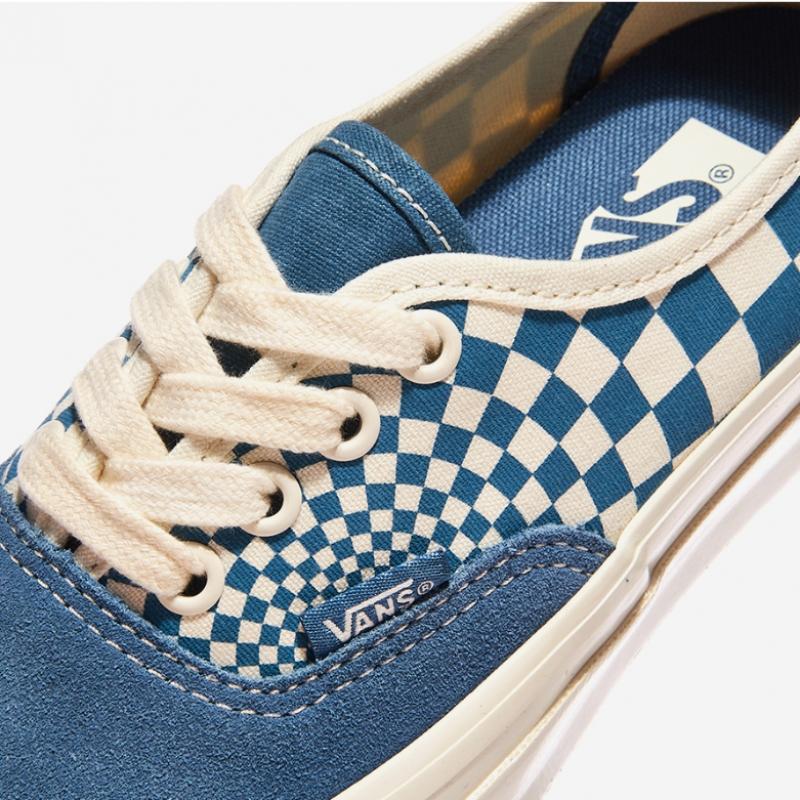 Vans Mte Authentic Reissue 44   Radial Checkerboard Classic Navy Vn000cw21p0 Radial Checkerboard Classic Navy