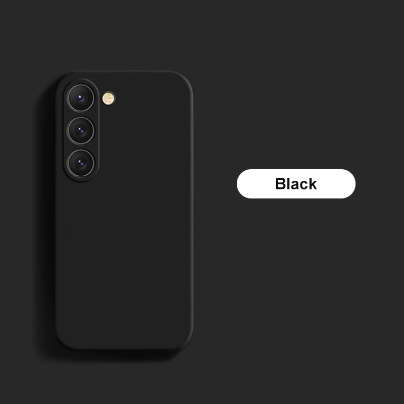 For S24 S23 Ultra Plus Case Square Liquid Silicone Phone Cases For Samsung Galaxy S24 S23 S22 Ultra Plus S24Plus S24Ultra Soft Cover