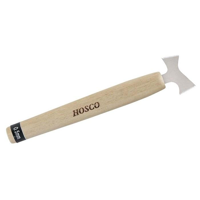 HOSCO Fret Slot Cleaning Saw - Double-Edged, 0.50mm Blade - Silver
