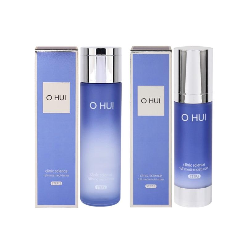 Ohui Clinic Science 2-piece set (toner + moisturizer)