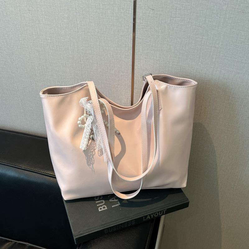 Bag Women's 2025 Summer New Tote Bag Women's Large Capacity Work Bag Portable Shoulder Underarm Bag