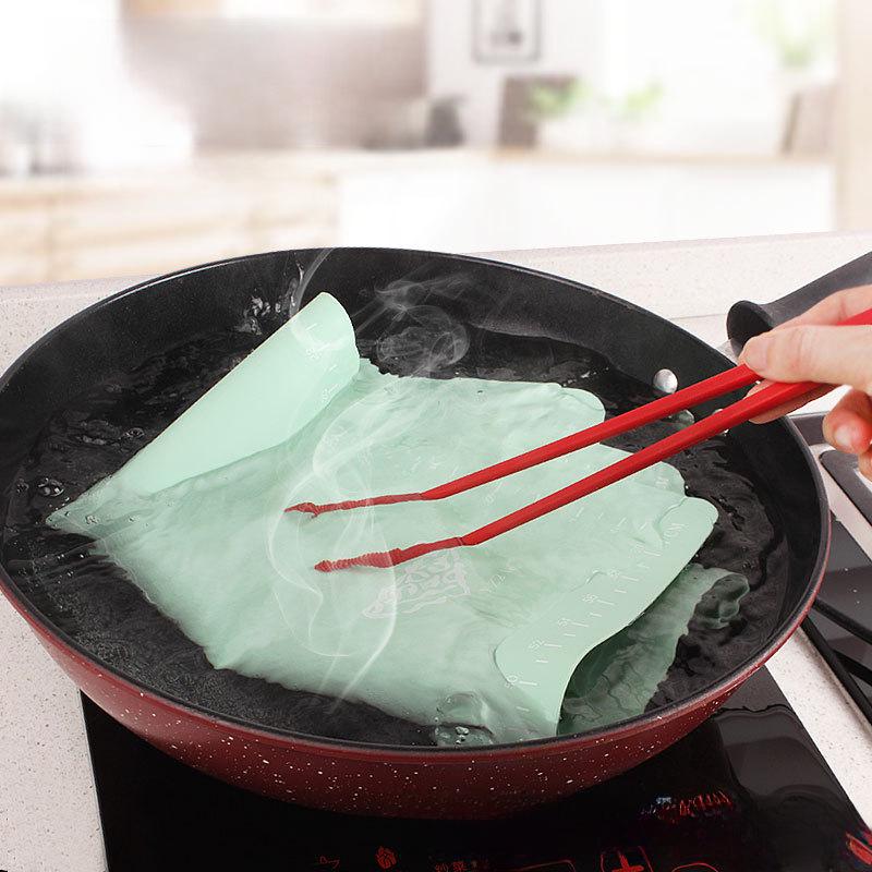 Large Non-Slip Silicone Kneading and Rolling Pad - Thick, Non-Stick Baking Mat