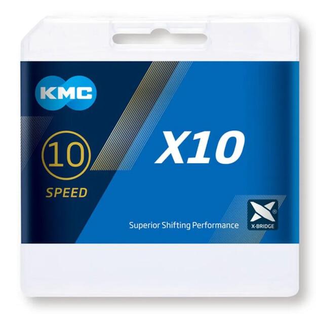 

KMC X10 Road/MTB велосипедная цепь 116 Links