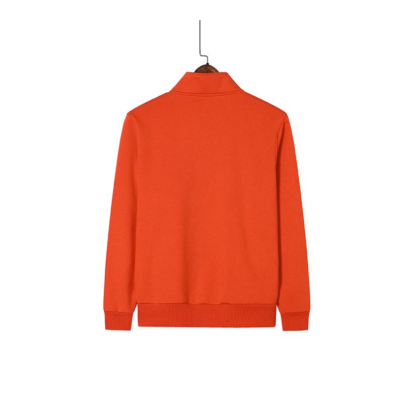 Winter Fleece Lined Stand Collar Sweatshirt - Thick Korean Style Windproof Jacket