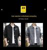 2025 Herrenjacke im Hongkong-Stil mit Revers - Trendig, gutaussehend, schlicht einfarbiges Modeoberteil