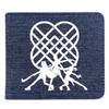 Fold Denim Kpop Hunters Rumi Zoey Mira Anime Wallet Short Purse