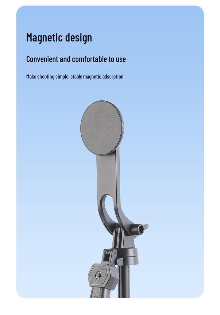360° Magnetic Four-Legged Selfie Stick & Portable Photography Stand