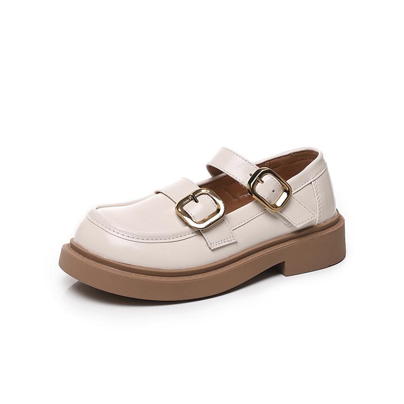Girls Black Leather Mary Jane Shoes - Spring & Autumn New Style 31