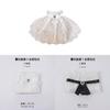 Victorian Style Collared Shirt With Linen And Spandex For Party Stage Costume