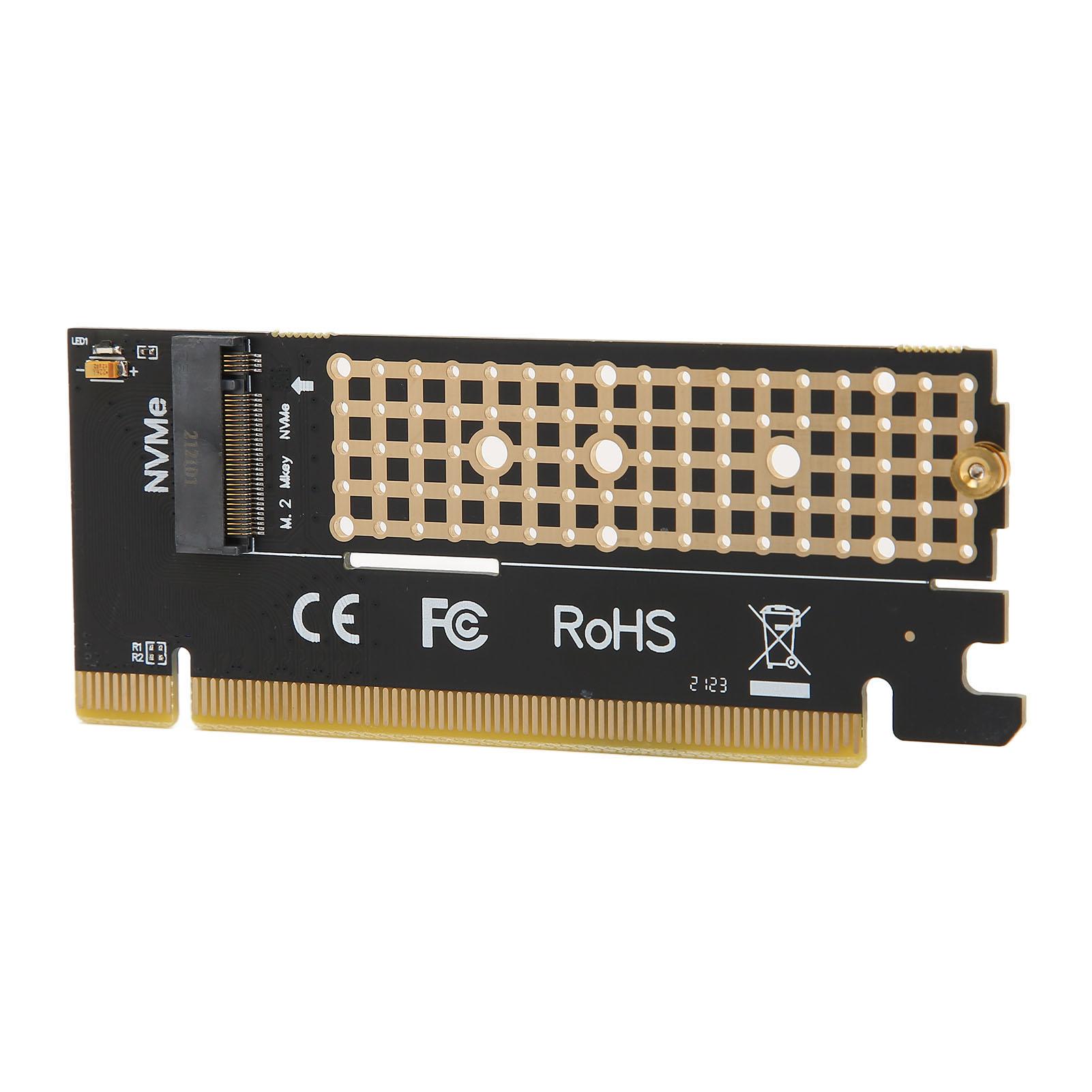 

PCI to M.2 Card Plug and Play Установка слота PCI M.2 NVME M Key Адаптер SSD до PCI для Win