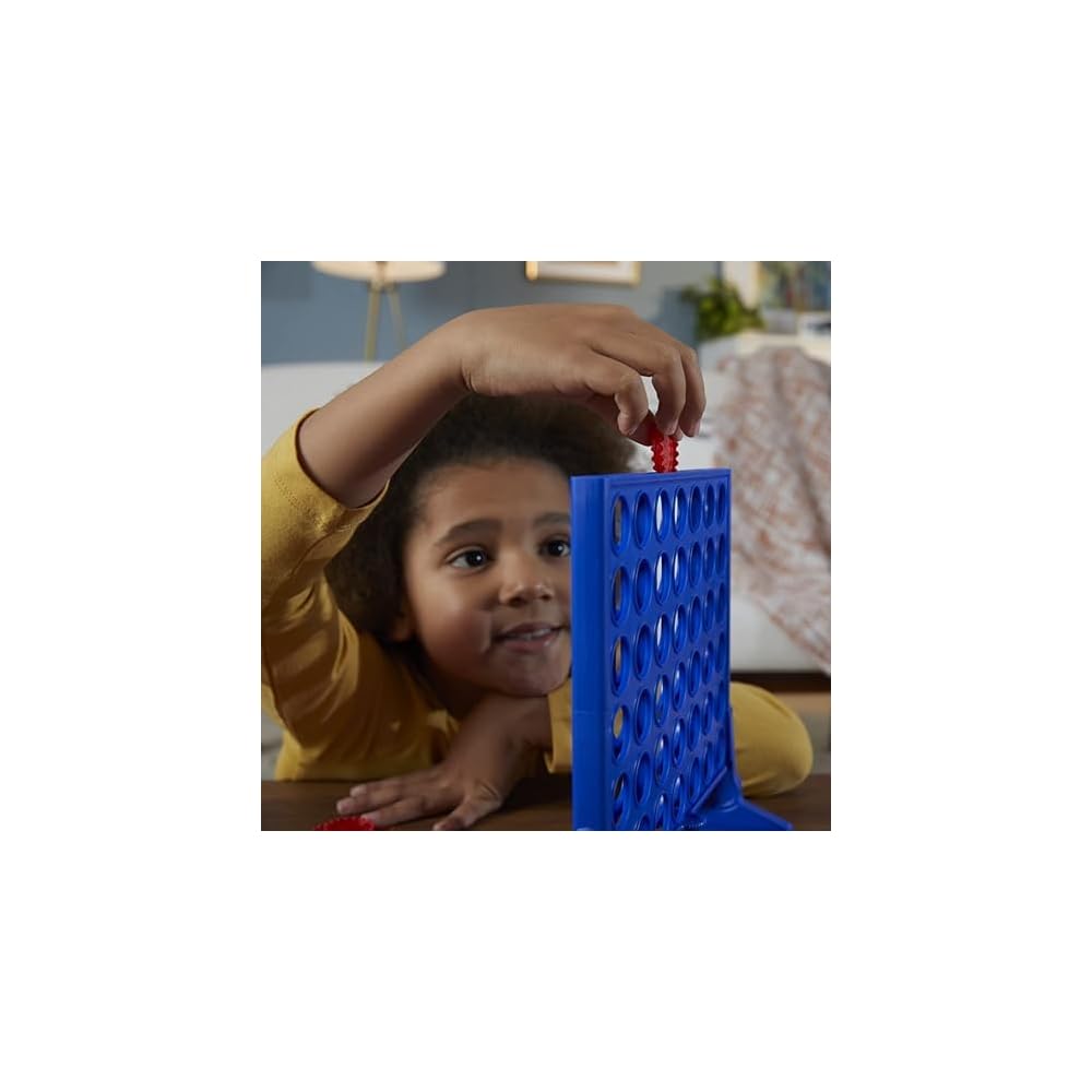 Hasbro Connect Four Strategy Board Game for Ages 6 and Up 2 Players Family Game Puzzle A5640