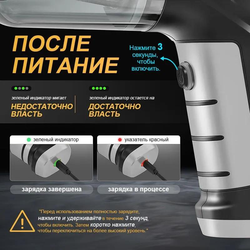 A vacuum cleaner for a wireless powerful / manual portable mini vacuum cleaner for a car, at home, kitchen and office.