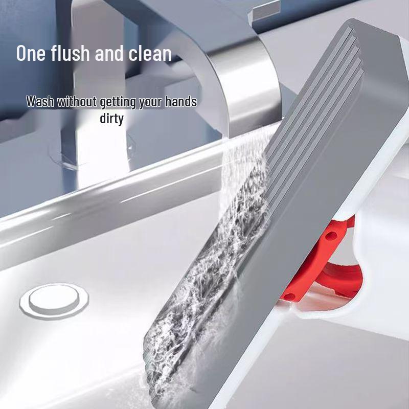 Tragbarer Mini-Mopp und Abzieher für Glas, Auto und Haushaltsoberflächen