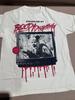 NUOVO CON ETICHETTE T-shirt da uomo Bloody Disgusting x Terrifier Clown RARA Esclusiva BESTSELLER