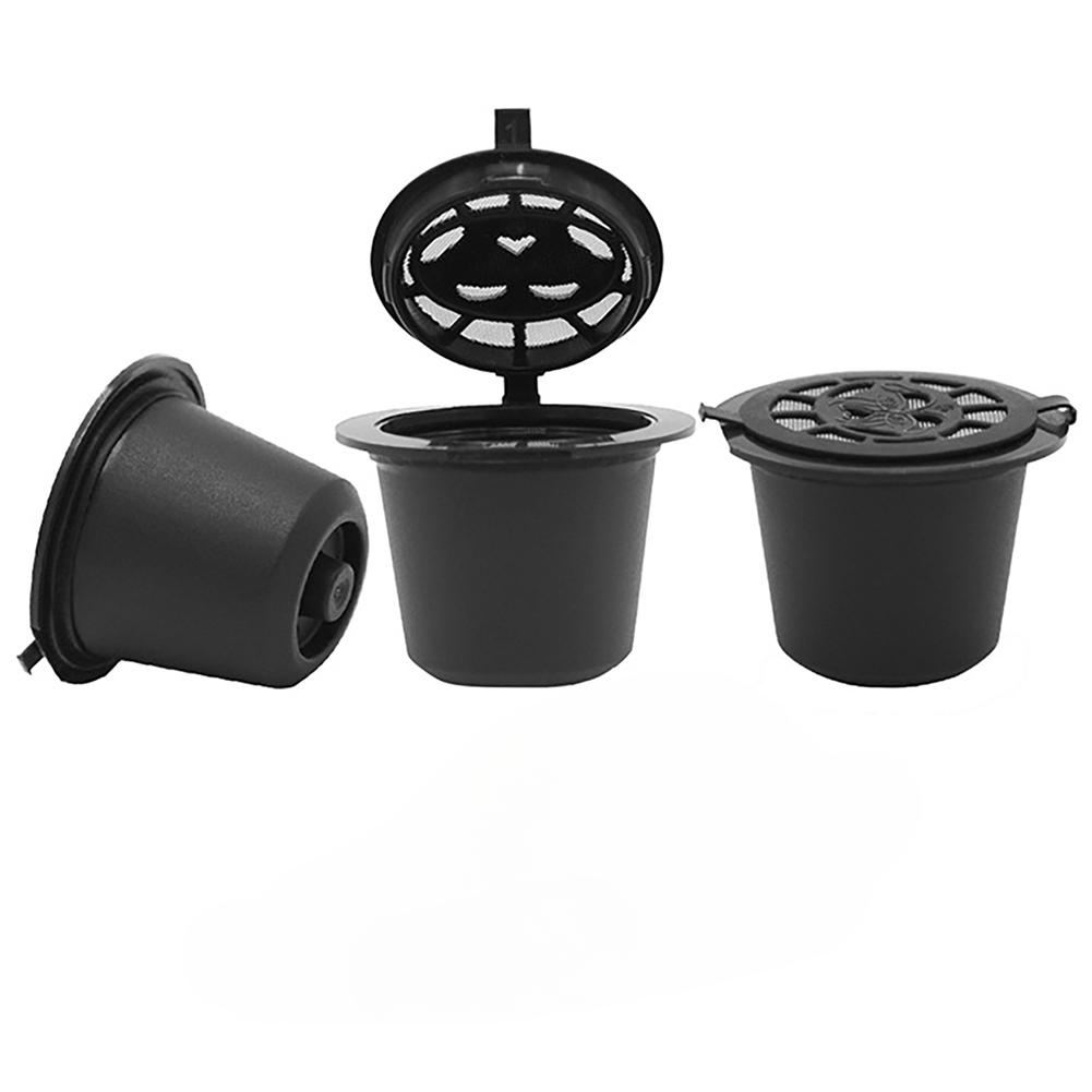 6/3PCS Coffee Filters Refillable Reusable Nespresso Coffee Capsule Reutilisable Nespresso Pods Reusable Filters Coffeeware